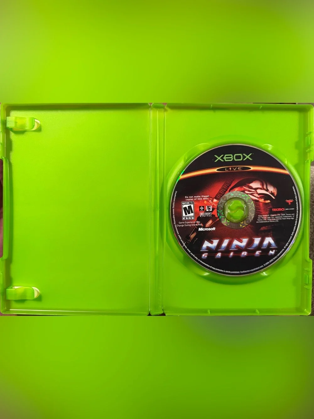 XBox 360 Ninja Gaiden Game